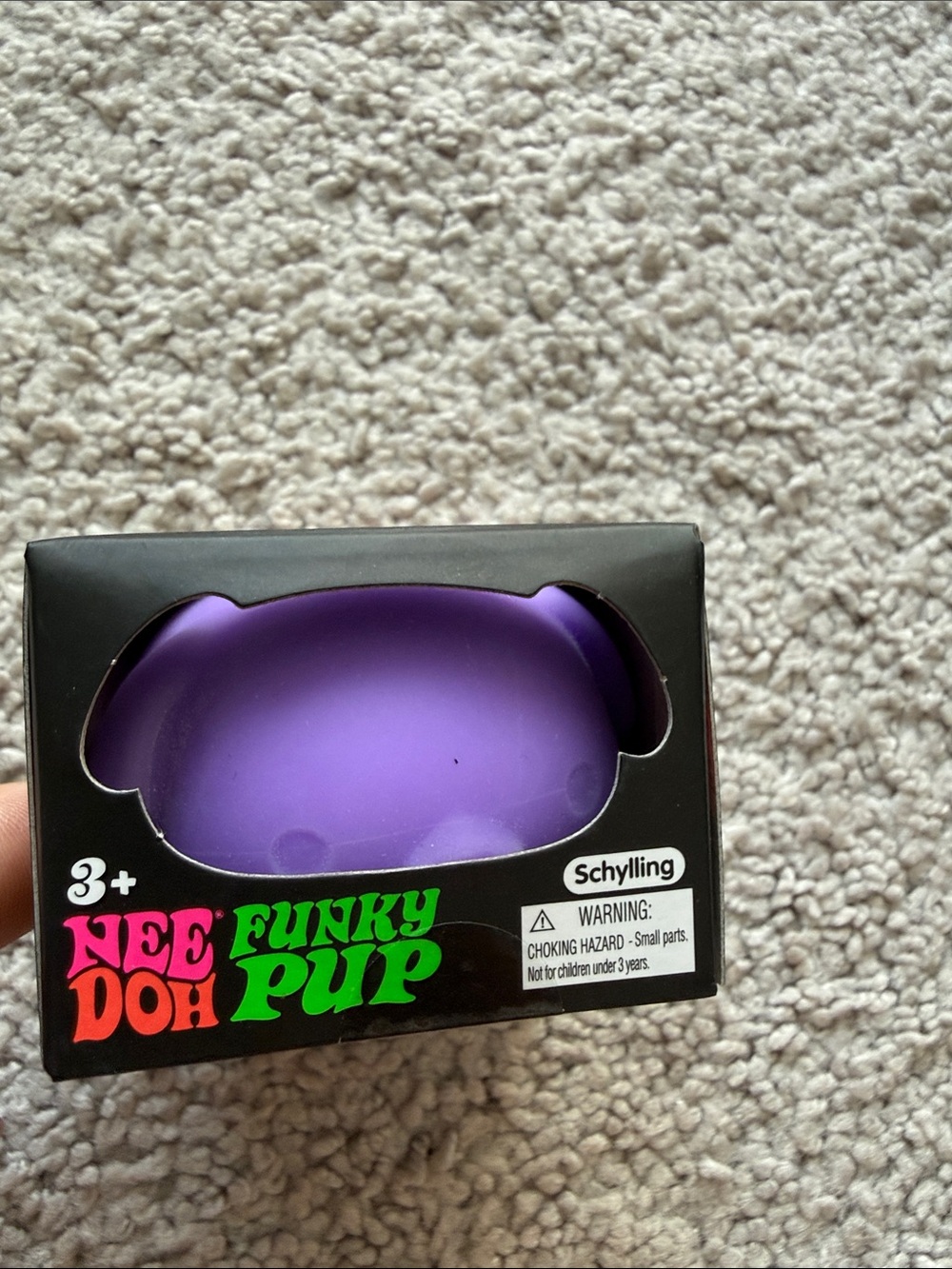 NeeDoh Funky Pup Stress Ball - Purple